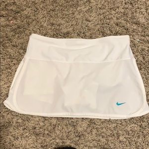 White nike skort